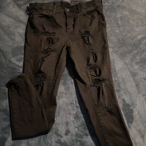Torrid Black Sky High Skinny Denim 12R